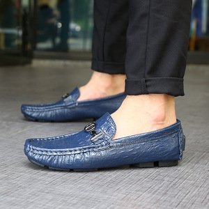 Zapatos Casuales de Piel Auténtica Hechos a Mano para <span class=keywords><strong>Hombre</strong></span>, Diseño Moderno, Zapatos de Vestir Verdes - Product Image 5