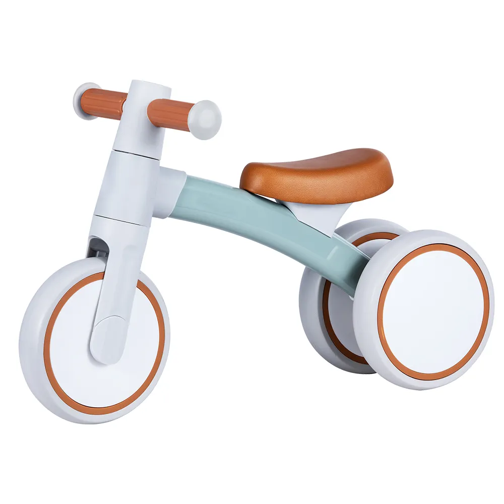 دراجة صغيرة بلاستيكية بدون دواسة مخصصة للأطفال ، دراجة صغيرة ، دراجة توازن 3 عجلات ، دراجة ثلاثية العجلات متوازنة