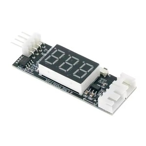 4선식 PWM 팬 온도 컨트롤러 디지털 디스플레이 온도-속도 제어 차단 기능 DC 12V 3A - Product Image 3