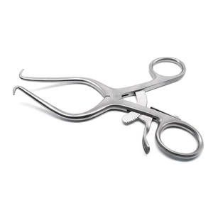 Écarteur en acier inoxydable de qualité supérieure à longues broches Source d'alimentation manuelle Instruments chirurgicaux pointus Conception professionnelle sur mesure - Product Image 3