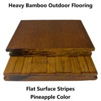 Planches de terrasse en bambou tissé haute densité 2000x140x17mm, résistantes à l'eau et aux UV, pour parcs, patios et terrasses, usage intensif, vente en gros