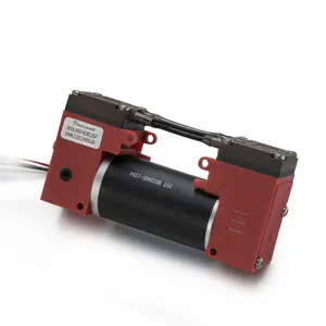 Fluidsmart küçük kompresör yüksek basınç 4bar elektrikli piston vakum pompası çift kafa Piston Lab gaz örnekleme Mini hava pompası