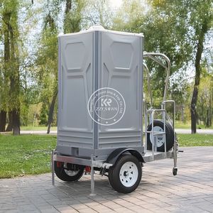 Maisons conteneurs de luxe personnalisées pour l'extérieur, écologiques, portables, avec toilettes mobiles et système d'évacuation des eaux usées et des eaux propres - Product Image 1