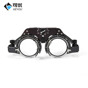 Montures d'essai en titane pur Keyou, distance pupillaire réglable, monture métallique légère pour l'ajustement des verres - Product Image 1