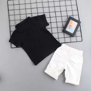 เสื้อโปโลเด็กผู้ชายสไตล์ใหม่ ผ้าฝ้าย สไตล์พรีปปี้ สีพื้น ชุดเสื้อยืด จากร้านค้าออนไลน์จีน - Product Image 3