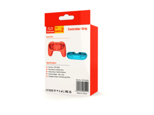 Cómodos Grips Inalámbricos ABS Rojos y Azules para 2 Controles <span class=keywords><strong>Joy</strong></span>-<span class=keywords><strong>Con</strong></span>, Accesorios para Mejorar la Experiencia de Juego - Product Image 6