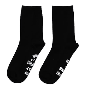 <span class=keywords><strong>Je</strong></span> repose juste mes yeux lettre chaussettes noël fête des pères cadeau d'anniversaire chaussettes de sol antidérapantes drôle créatif hommes équipage chaussettes - Product Image 6