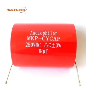 MACM0026 250V 82UF MKP audiophiler Axial de Audio de alta fidelidad condensador