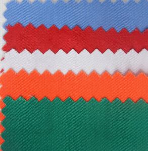 Tela de sarga de <span class=keywords><strong>gabardina</strong></span> de algodón y poliéster estilo interlock para ropa de niños, bolsos, vestidos, estilo cruzado, Slub Ripstop para uniformes - Product Image 2