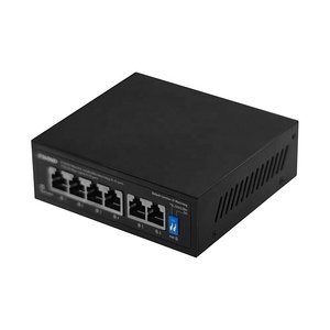 Thâm quyến ewind nhà máy 60 Wát cao mở rộng ip30 xây dựng-in Power <span class=keywords><strong>Adapter</strong></span> 6 cổng 100m mạng <span class=keywords><strong>PoE</strong></span> chuyển đổi cho IP Camera - Product Image 3