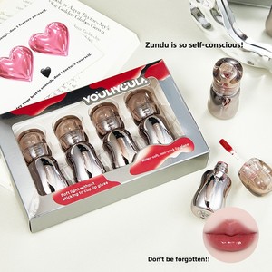 Lápiz Labial y Brillo Labial que Ilumina el Tono de Piel, Rellena los Labios, Hidrata, No Deja Sensación de Resequedad, Acabado Brillante para Mujeres, Ideal para Estudiantes - Product Image 3