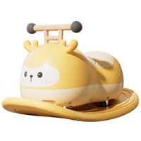 Offre Spéciale mignon Animal enfant en bas âge 4 roues enfants coulissant bébé équilibre vélo enfants Wiggle balançoire voiture pour bébé monter sur jouet voiture