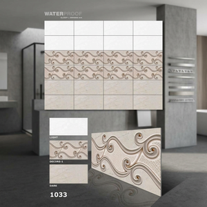 Vente directe Carreaux muraux de cuisine 30x60cm Gris Carrare Salle de bain 12x24 Céramique Marbre Poli Intérieur 300x600mm Carreaux muraux modernes - Product Image 2