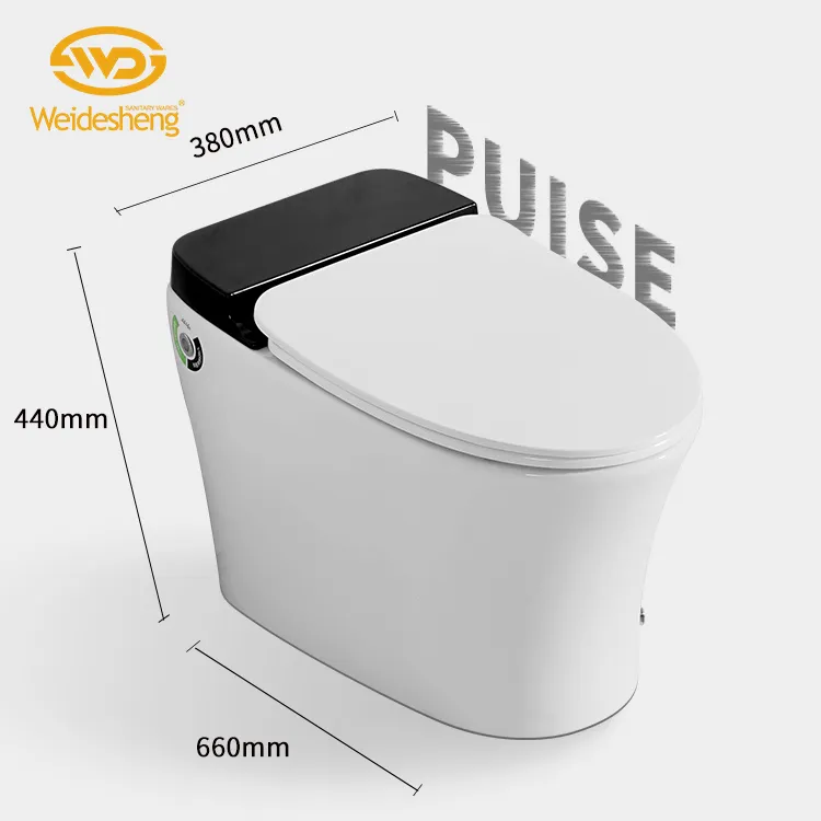 Tankless Voet Flush Sensor Pulse Magneetventiel Toiletten Smart Wc
