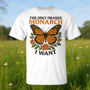Camiseta vintage con estampado de mariposa The Only Orange Monarch I Want Butterfly - Product Image 3