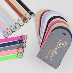 Custom Soft PU Credit Card Cover Luxury Personalized Passport Leather Holders for Traveling <b>Letter</b> Pattern Style - Product Image 5