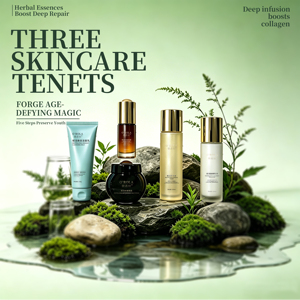 Ensemble de soins anti-âge à la rose Pro-Xylane O'ROLA Private Label, kit de soin du <span class=keywords><strong>visage</strong></span> raffermissant et anti-rides, 5 pièces, logo personnalisé OEM - Product Image 4