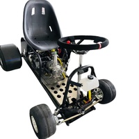 Kit de Karting Électrique Crazy XL à 3 Roues pour Drift, Cadre de Voiture ou Chariot, Alimentation 48V 36V 350W 650W pour Adultes et Enfants