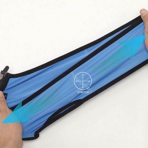 High Quality Polyester Close-fitting Fanny Pack Invisible <b>Elastic</b> Running <b>Belt</b> Blank Gym Fitness Sports Waist Bag - Product Image 4
