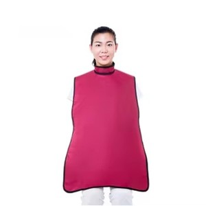 Tenue de protection anti-rayonnement ionique en plomb deux pièces : Vêtement à manches courtes et tablier sans manches en plomb assorti - Product Image 5