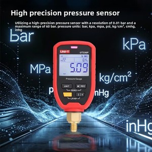 Medidor de Vacío Inalámbrico de Alta Precisión Uni-T, Probador de Sistemas de Aire Acondicionado, Probador de Sistemas de Bomba de Calor UT336P - Product Image 4