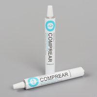 Emballage de tube en aluminium de pâte de nutrition animale avec la doublure de laque époxyde phénolique