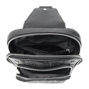Wholesale Custom Logo Waterproof Sports <b>Waist</b> <b>Bags</b> PU Leather Adjustable Shoulder Strap <b>Waist</b> <b>Bag</b> Messenger for <b>Men</b> Women - Product Image 6