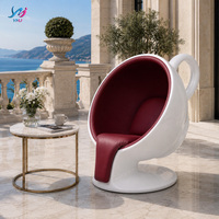 Tabouret de bar moderne en fibre de verre, durable et imperméable pour la maison, la chambre à coucher, le salon - Meubles écologiques