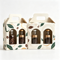 Koffiebonen Theeblaadjes Luxe Cadeaus Handgemaakte Golfkartonnen Dozen Fruit Noten Ecologische Verpakkingen Dozen met Aangepast Logo