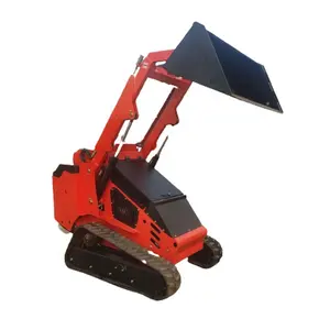 Track skid steer loader bowin wheel skid steer loader mini loader