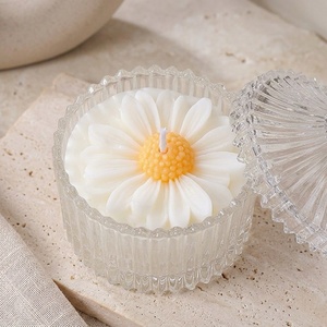 Arovi- Lilin Aromaterapi Bunga yang Dapat Disesuaikan dalam Stoples Kaca, Hadiah Dekorasi Rumah Estetis untuk Pesta Pernikahan dan Acara Romantis - Product Image 2