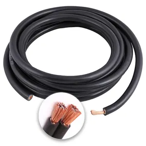 Welding Machine Use Single Core Copper Pvc Insulate Welding Cable