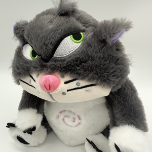 Peluche <span class=keywords><strong>di</strong></span> gatto Lucifer con <span class=keywords><strong>occhi</strong></span> inclinati, modello transfrontaliero, per bambini dai 14 anni in su, con funzione musicale, imbottito in cotone PP, 29x19x18cm, caldo e accogliente - Product Image 4