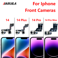 Caméra frontale flexible d'origine pour iPhone 15 14 Plus 13 12 Mini 11 Pro X XR XS Max 8 7 6 6S Plus Remplacement de la caméra frontale