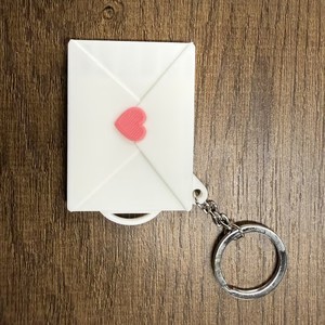 Custom Photo Envelope Keychain <b>Love</b> Heart Envelope Locket Keyring Personalized <b>Memory</b> Picture Pendant Valentine Couple <b>Gift</b> - Product Image 4