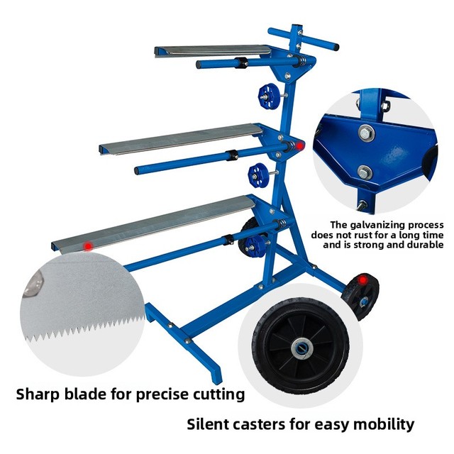 Automotive Paint Masking Paper Holder Mobile Multi-Functional Cutting Rack for Paint Protection Film Made in Mainland China