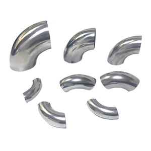 Đường cong 90 180 độ mịn uốn cong 3A DIN 304 316 thép không gỉ vệ sinh Hàn đánh bóng tiêu chuẩn ống khuỷu tay - Product Image 1