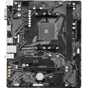 เมนบอร์ด Gigabyte <span class=keywords><strong>A520M</strong></span> <span class=keywords><strong>K</strong></span> V2 คุณภาพสูง ขนาด Micro ATX รองรับแรม 2*DDR4 DIMM ความจุสูงสุด 64GB พอร์ต M.2 SATA ใช้งานได้จริง ราคาถูก มือสอง สภาพดี - Product Image 1