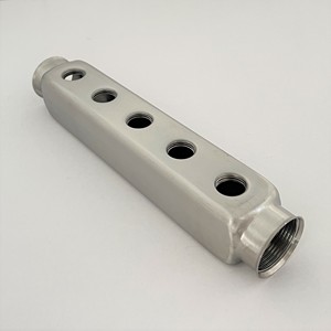 1-1/4 pollici In Acciaio Inox Collettore di <span class=keywords><strong>Acqua</strong></span>, Tubo di Distribuzione collettori per sistemi di riscaldamento e raffreddamento - Product Image 2