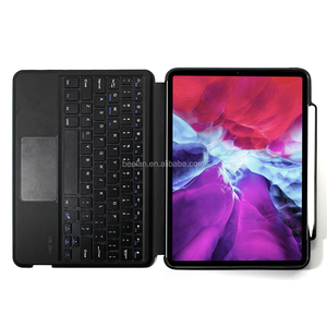 11 2024 antiurto Flip PU in pelle portamatite <span class=keywords><strong>custodia</strong></span> per tastiera per Tablet senza fili con Touchpad per <span class=keywords><strong>iPad</strong></span> <span class=keywords><strong>air</strong></span> Case - Product Image 6