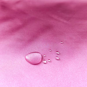 75D PUコーティング通気性防水サテンメッシュ生地光沢ナイロンおもちゃの袋やハンドバッグ用 - Product Image 5