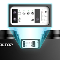 Sistema de ventilación Holtop HRV con filtro F7 de intercambiador de entalpía WiFi Tuya y eficiencia de recuperación de calor 95%