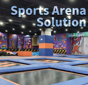 Comercial Family Sport Center Ticket Manage Sysetm Adventure Park Kids Indoor Playground Trampoline Park - Product Image 4