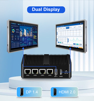 12th Gen Intel N100 Fanless Linux Pc N150 Computer Quad Core Processor Firewall Apparaat