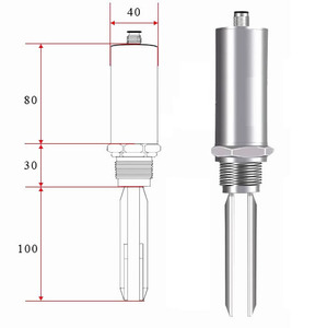 Interrupteur de niveau à fourche vibrante haute performance de petite taille pour détection d'eau - Product Image 5