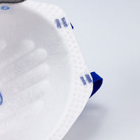 Masque de masque jetable FFP2 Spot OEM Respirateur FFP2 avec filtre moulé par valve Masque facial FFP2 particulier