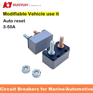 Disjoncteurs de type Shortstop à réinitialisation automatique KUOYUH série AR de qualité supérieure, à 10/32 broches, pour applications automobiles - Product Image 3