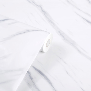 วอลล์เปเปอร์พีวีซีลายหินอ่อนมีกาวในตัวกันน้ำมันพื้นหลังทีวีสติกเกอร์ติดผนังห้องน้ำผนัง - Product Image 6