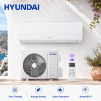 AC Dinding HYUNDAI Inverter Split 12000 BTU Hanya Pendingin R410A 198 242V T1 AC Rumah untuk Afrika