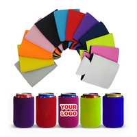 Support Isotherme Noir Premium Moderne Personnalisable en Néoprène Imperméable pour Canette de Bière de 12 oz, avec Logo OEM